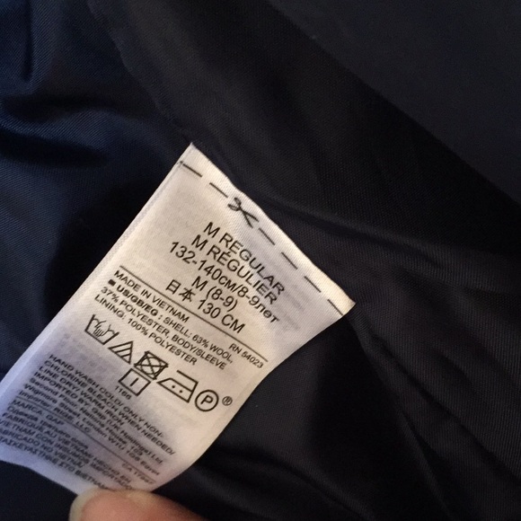 NWT Gap Kids Varsity jacket in size medium 8 - Picture 6 of 8